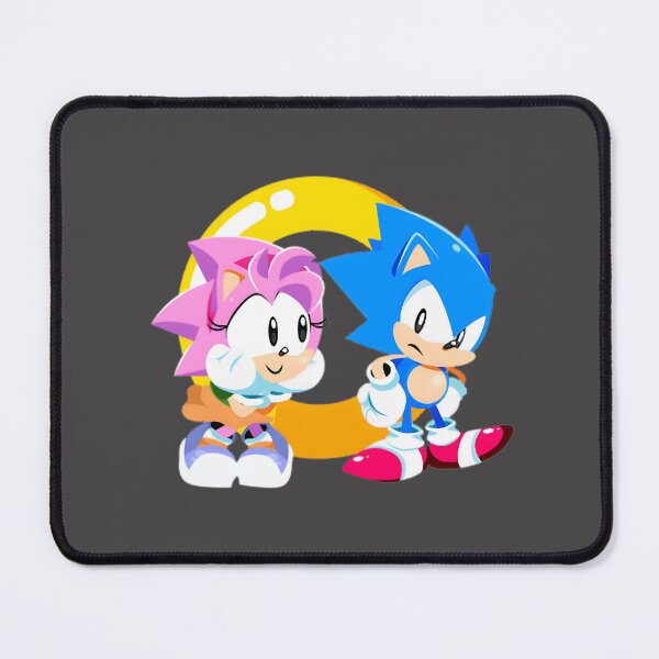 Item preview, Sonic & Amy Love Embrace - Fast Hedgehog Romance Art | Best Buy designed and sold by Contrarium.