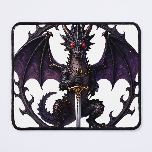 Item preview, Gothic Circus Sword Swallower Dragon designed and sold by IllumeInk.