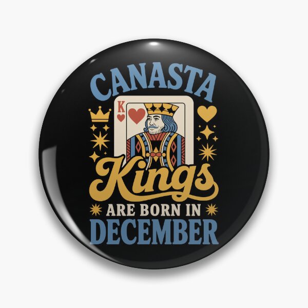 Item preview, CANASTA Kings ARE BORN IN DECEMBER. designed and sold by jkrphoto.