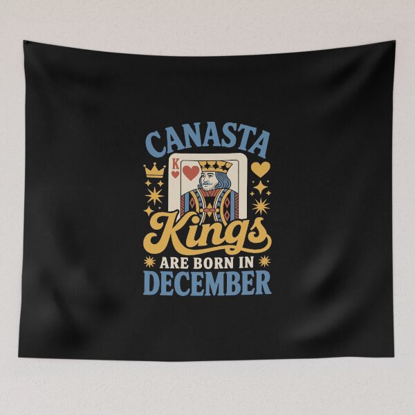 Item preview, CANASTA Kings ARE BORN IN DECEMBER. designed and sold by jkrphoto.