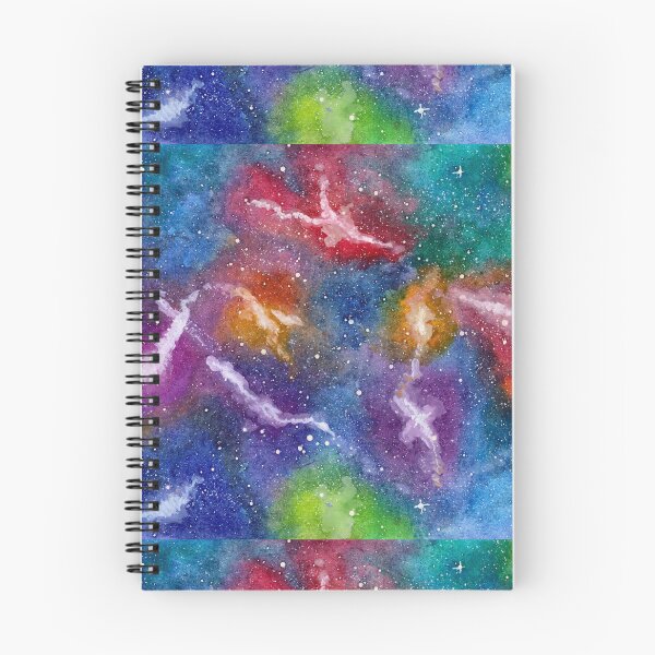 Item preview, Cosmic Figure Watercolour Print, Galaxy Wall Art | We Were Never Bound to Earth designed and sold by ArithraStudio.