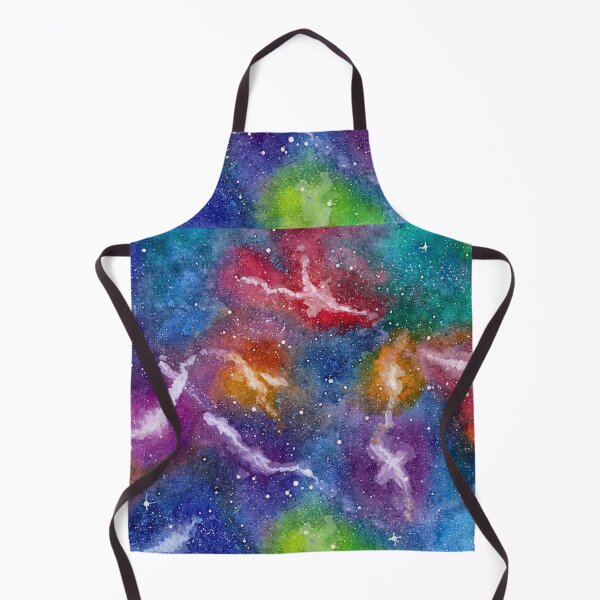 Item preview, Cosmic Figure Watercolour Print, Galaxy Wall Art | We Were Never Bound to Earth designed and sold by ArithraStudio.
