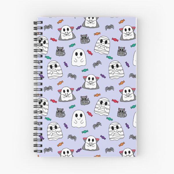 Item preview, Halloween Ghosts Pattern designed and sold by prettycooluk.