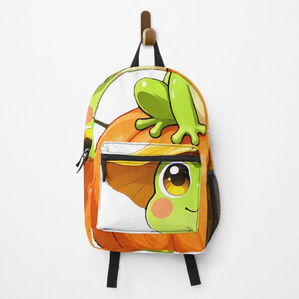 Item preview, Cute Tree Frog in Pumpkin Patch Icon designed and sold by pumsquare.