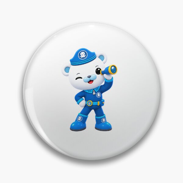 Item preview, Cute Octonauts Captain – Explorer Pose ??‍❄️ designed and sold by Naresh-pinjani.