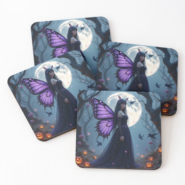 Item preview, Misteriosa hada de Halloween designed and sold by Dream Bloom Gallery.