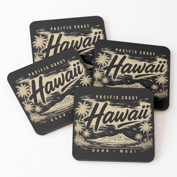 Item preview, Pacific Coast Hawaii Vintage Distressed Shirt | Retro Travel Design designed and sold by MOCH- ART.