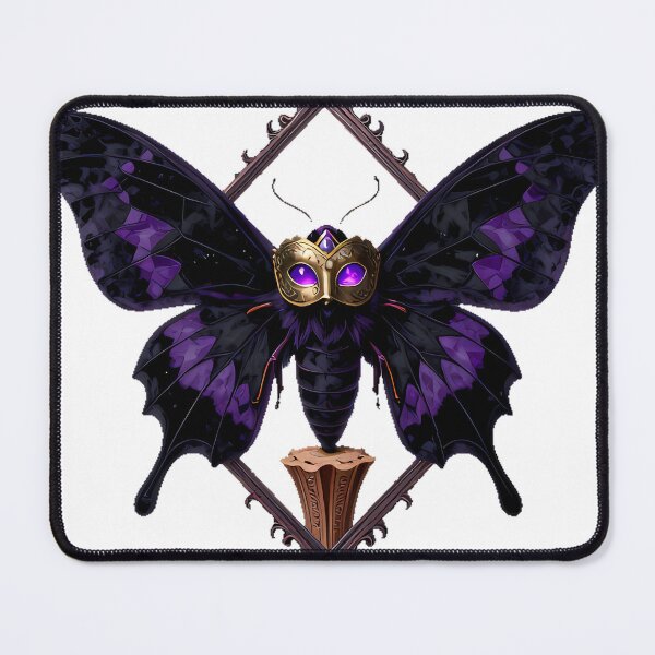 Item preview, Gothic Circus Harlequin Moth designed and sold by IllumeInk.