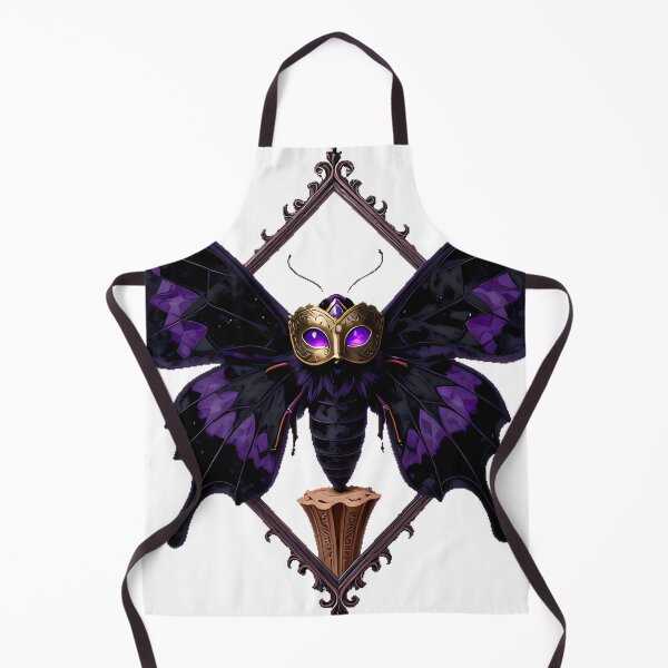 Item preview, Gothic Circus Harlequin Moth designed and sold by IllumeInk.