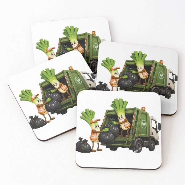 Item preview, Leek Garbage Collectors Cartoon  designed and sold by YOFANTZ!.