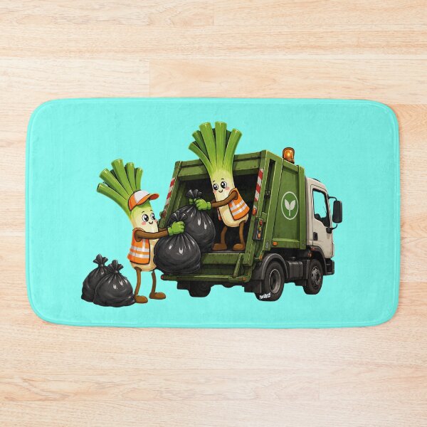 Item preview, Leek Garbage Collectors Cartoon  designed and sold by YOFANTZ!.