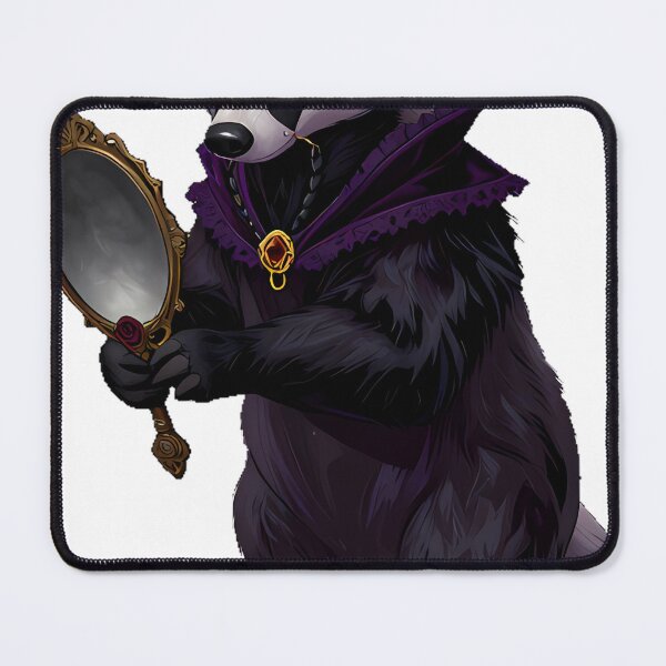 Item preview, Gothic Circus Bearded Lady Badger designed and sold by IllumeInk.