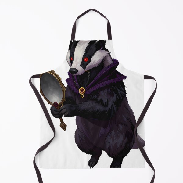 Item preview, Gothic Circus Bearded Lady Badger designed and sold by IllumeInk.