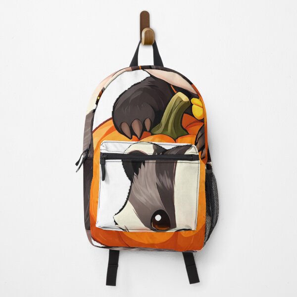 Item preview, Cute Baby Badger in Pumpkin Patch Icon designed and sold by pumsquare.
