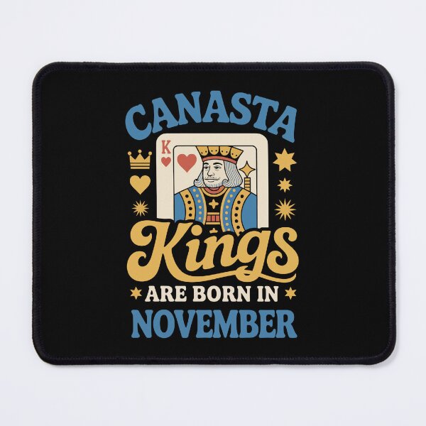 Item preview, CANASTA Kings ARE BORN IN November designed and sold by jkrphoto.