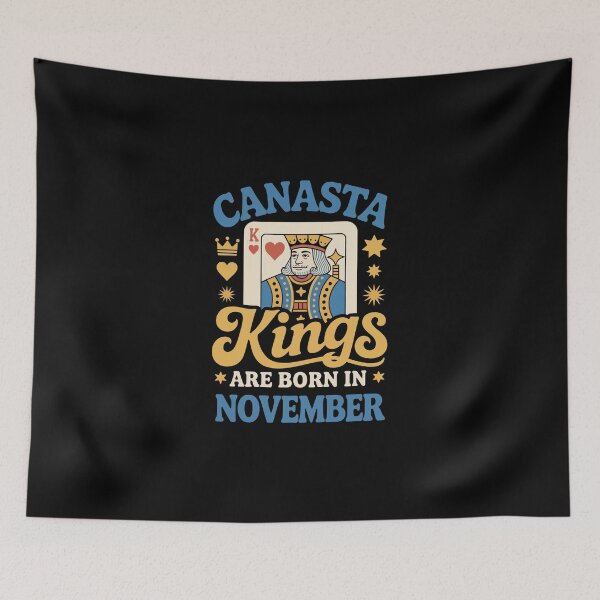 Item preview, CANASTA Kings ARE BORN IN November designed and sold by jkrphoto.