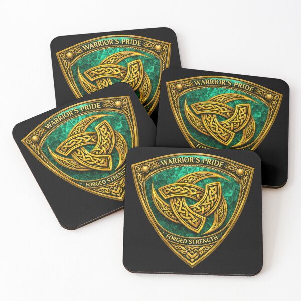 Item preview, Celtic Warrior Knot – Golden Emblem designed and sold by Warrior’s Path.