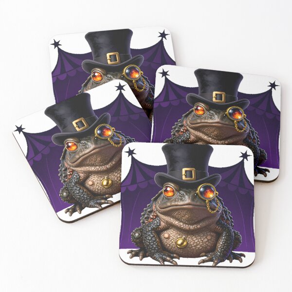 Item preview, Gothic Circus Ringmaster Toad designed and sold by IllumeInk.