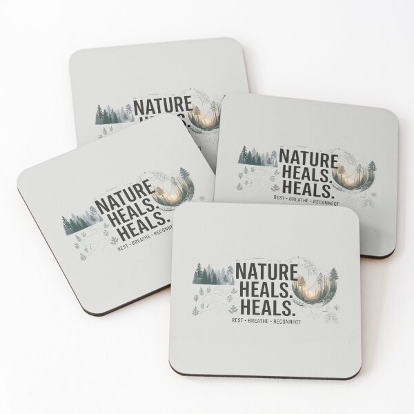 Item preview, Nature Heals | Forest Wellness designed and sold by Amr Darwish Graphic designer.