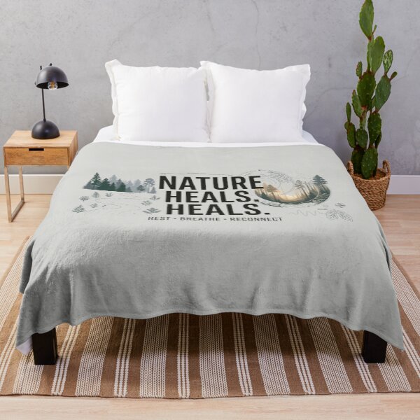 Item preview, Nature Heals | Forest Wellness designed and sold by Amr Darwish Graphic designer.