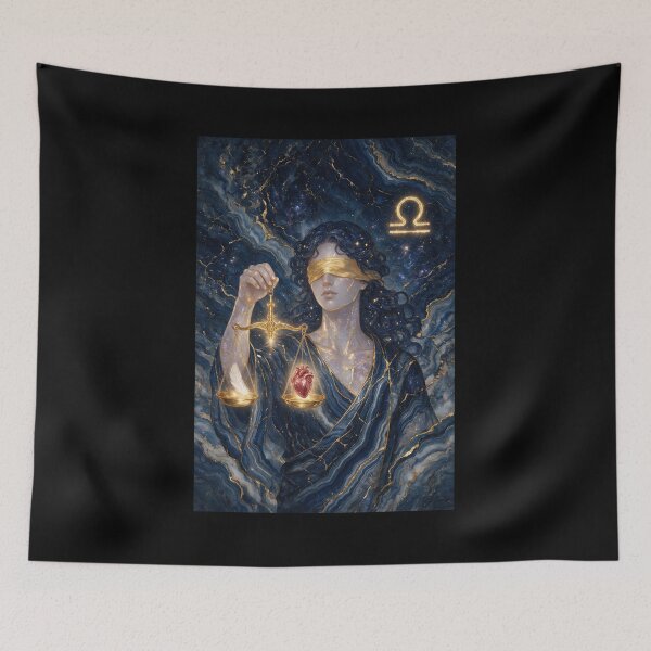Item preview, Libra Celestial Scales of Heart and Feather designed and sold by Lineer22.