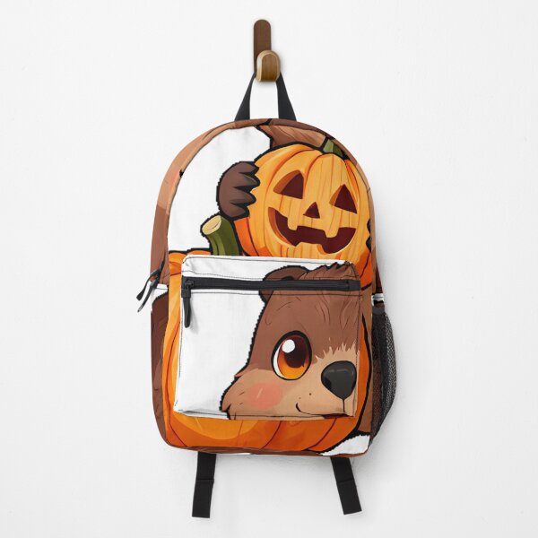 Item preview, Cute Baby Beaver with Pumpkin Icon designed and sold by pumsquare.