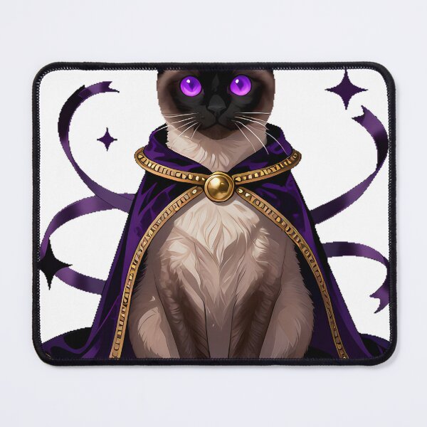 Item preview, Gothic Circus Mystic Siamese Cat designed and sold by IllumeInk.
