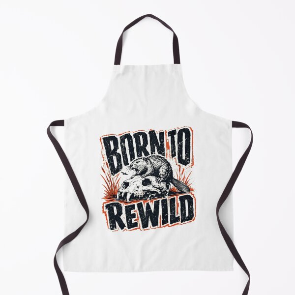 Item preview, Born To Rewild Beaver Wildlife Conservation Nature Lover designed and sold by HumansStuck12.