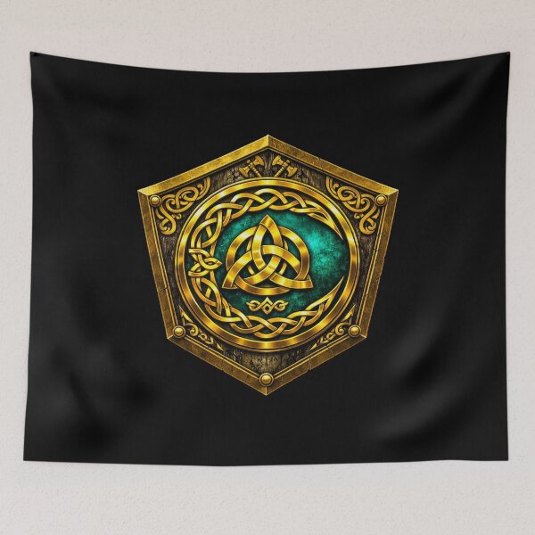 Item preview, Celtic Moon Knot Shield designed and sold by Warrior’s Path.