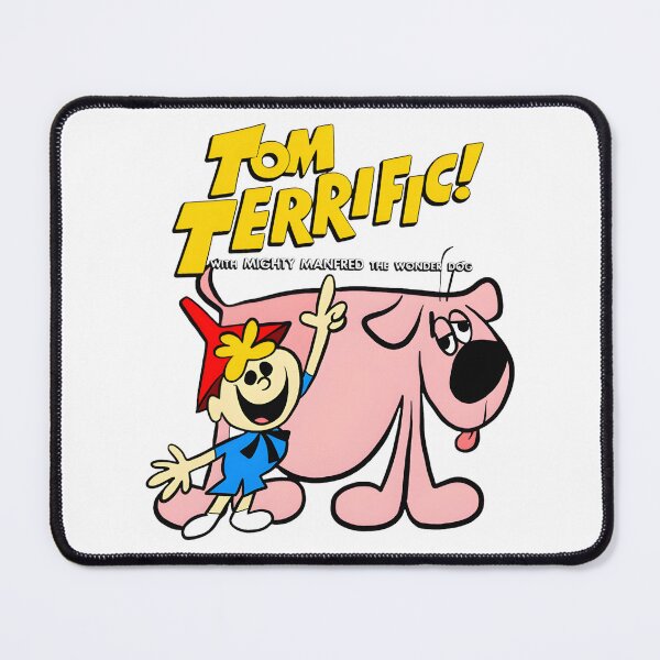 Item preview, Tom Terrific & Manfred Wonder Dog Retro Cartoon Fan Art | ⭐⭐⭐⭐⭐ designed and sold by ciaobambella.