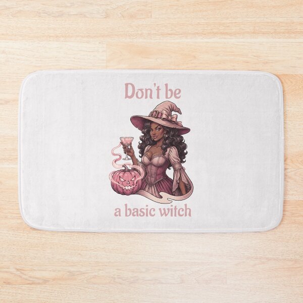 Item preview, Pinkoween Don't Be A Basic Witch Black Girl Magic designed and sold by MythicCotton.