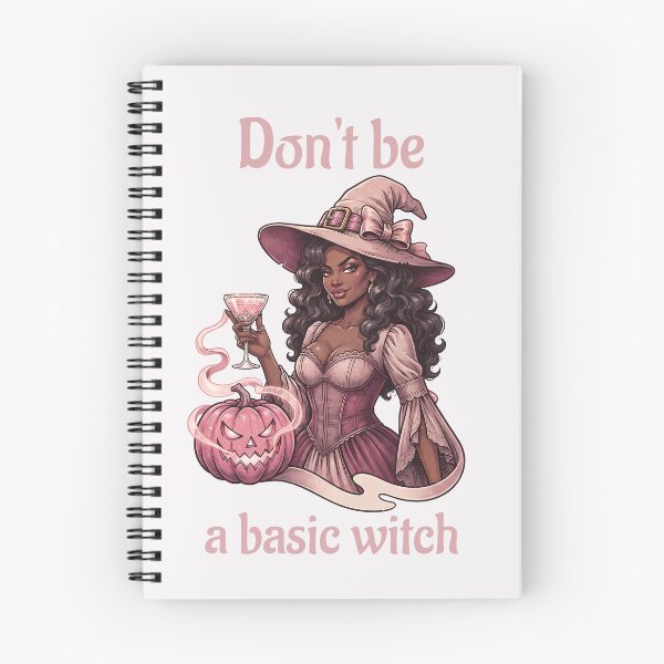 Item preview, Pinkoween Don't Be A Basic Witch Black Girl Magic designed and sold by MythicCotton.