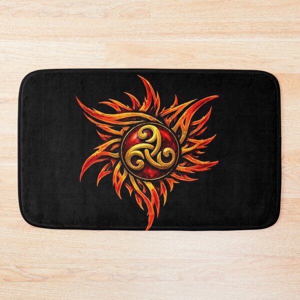 Item preview, Celtic Fiery Sun with Golden Triskelion designed and sold by Warrior’s Path.