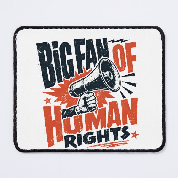 Item preview, Big Fan Of Human Rights Activist Social Justice Advocate designed and sold by SkeletonsDanger.