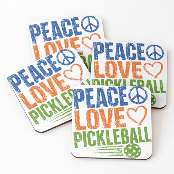 Item preview, Peace Love Pickleball Player Enthusiast designed and sold by SkeletonsDanger.
