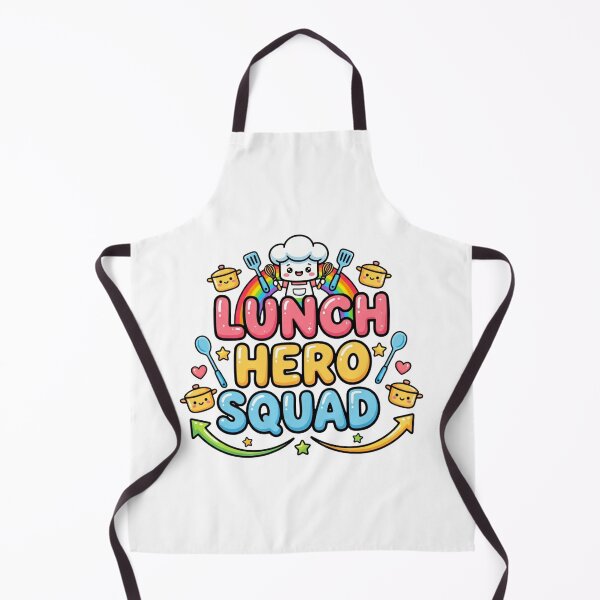 Item preview, cafeteria hero squad funny school lunch staff designed and sold by ArtDesignTp.