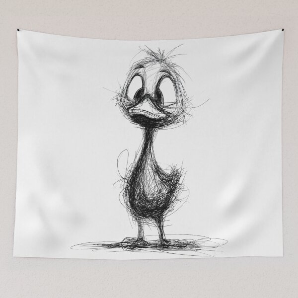 Item preview, Silly Goose Doodle designed and sold by BRETT'S ART STUDIO.