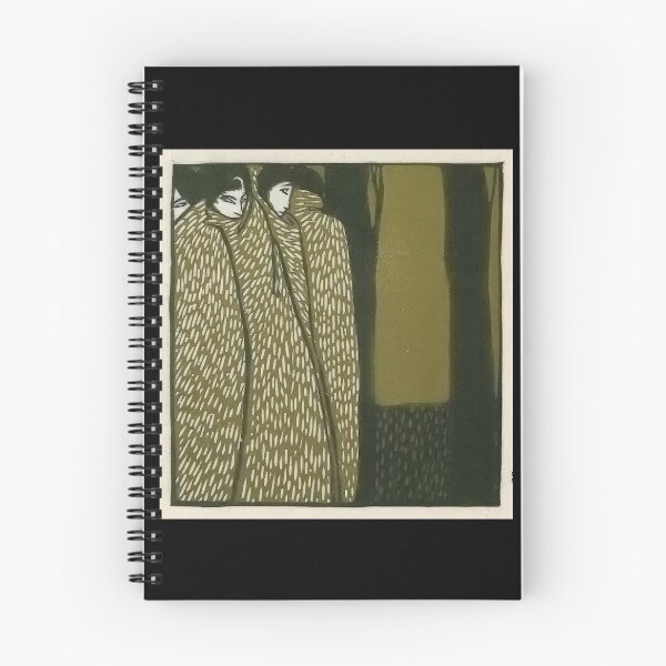 Item preview, Vintage woodblock print November designed and sold by stevepaint.