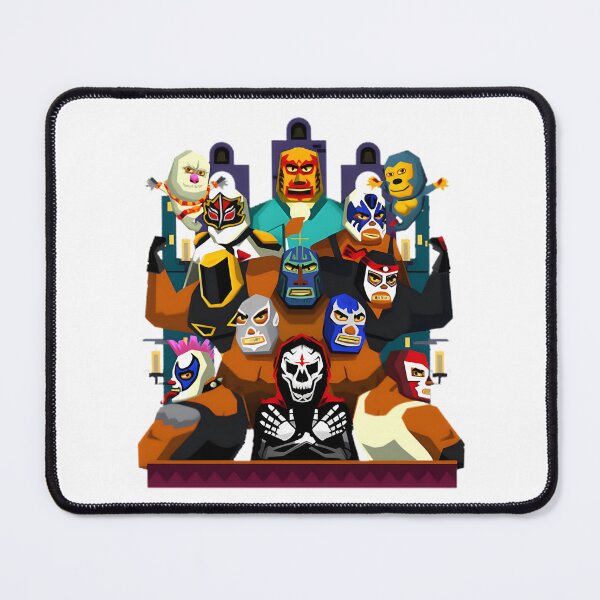 Item preview, Luchadores Mexican Wrestling Art | Retro Masked Fighter Design | ⭐⭐⭐⭐⭐ Best Seller designed and sold by Contrarium.