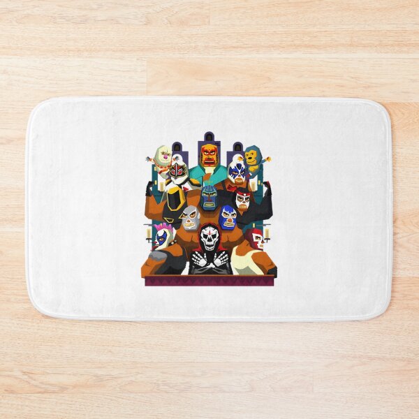 Item preview, Luchadores Mexican Wrestling Art | Retro Masked Fighter Design | ⭐⭐⭐⭐⭐ Best Seller designed and sold by Contrarium.