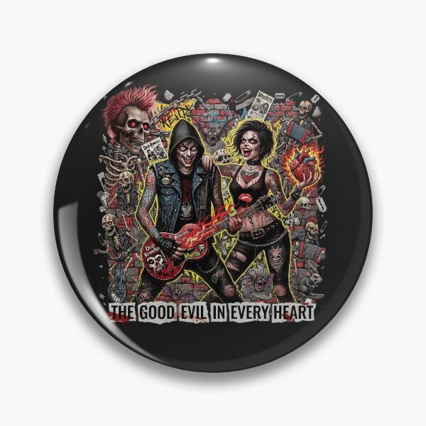 Item preview, Punk Rockers With Burning Guitar designed and sold by Voodoo Store Paranormal Collections.