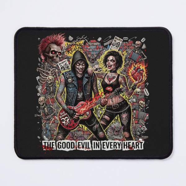 Item preview, Punk Rockers With Burning Guitar designed and sold by Voodoo Store Paranormal Collections.