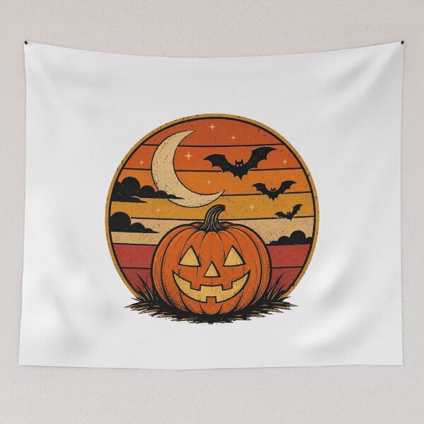 Item preview, Retro Halloween Night designed and sold by MySthore.