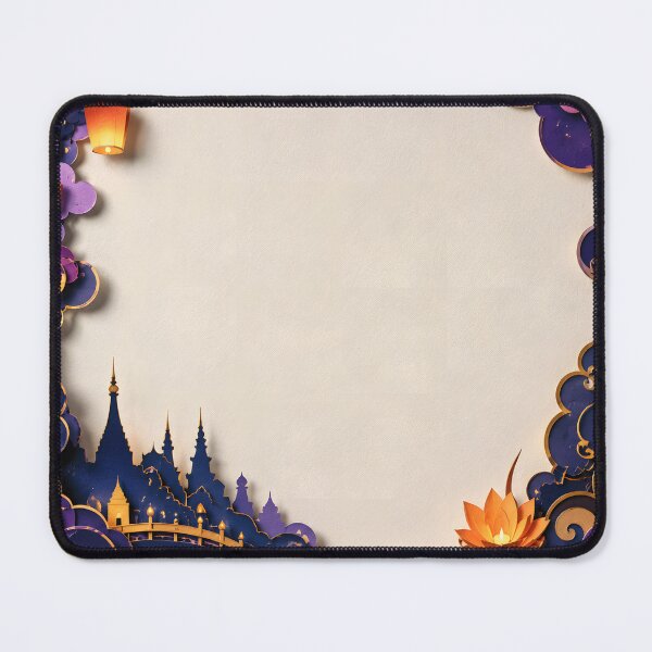 Item preview, Asian Lantern Festival Paper Cut Lotus Temple designed and sold by naruto4925.