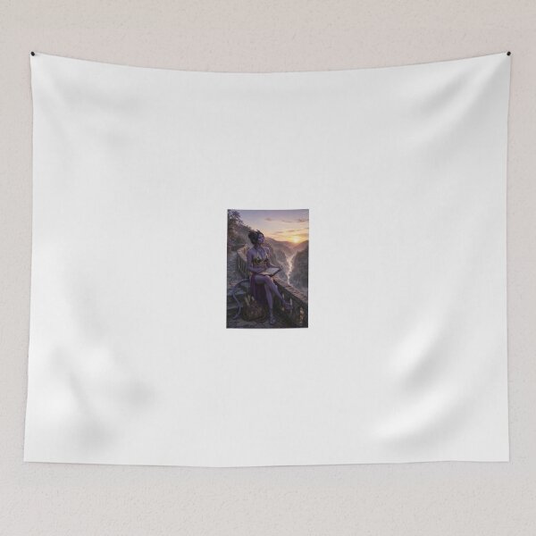 Item preview, Purple Demoness Writing with Wanderlust Spirit designed and sold by CathryneDelamort.