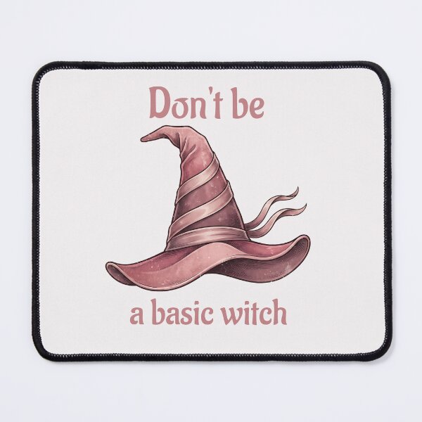 Item preview, Pinkoween Don't Be A Basic Witch Pastel Hat designed and sold by MythicCotton.