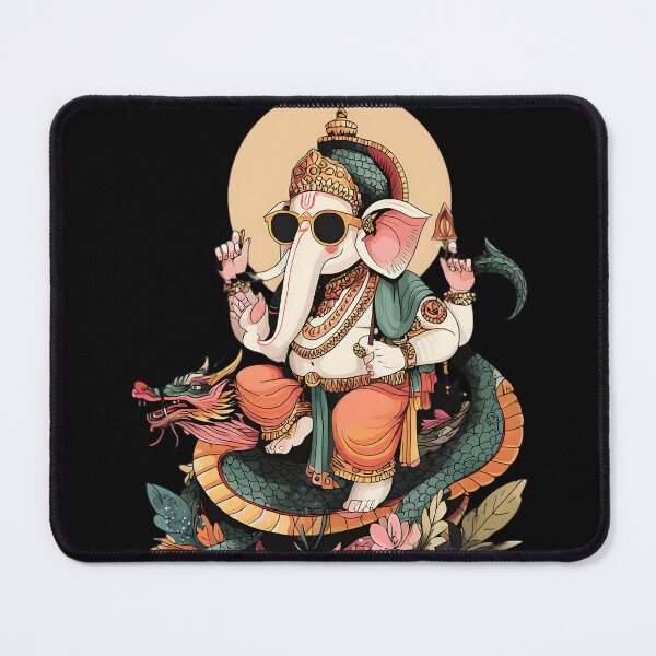 Item preview, Cool Elephant Riding Oriental Dragon Golden Halo Pop Art designed and sold by PANNARUK THAILAND.