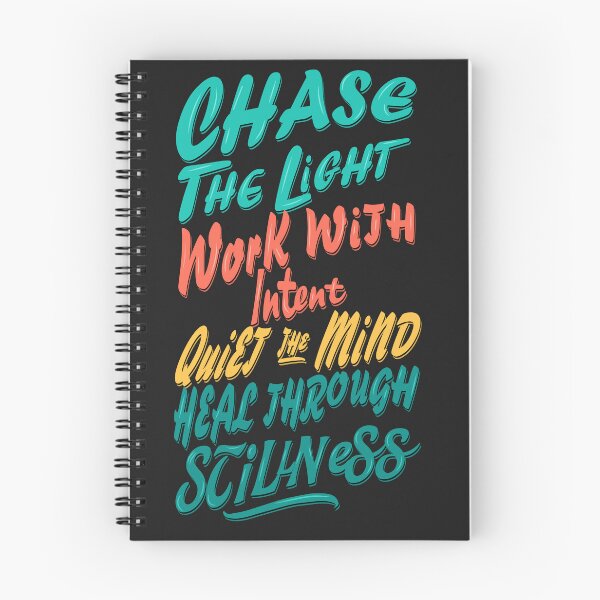 Item preview, Chase The Light Inspirational Retro Typography Quote designed and sold by Ned_Studio.