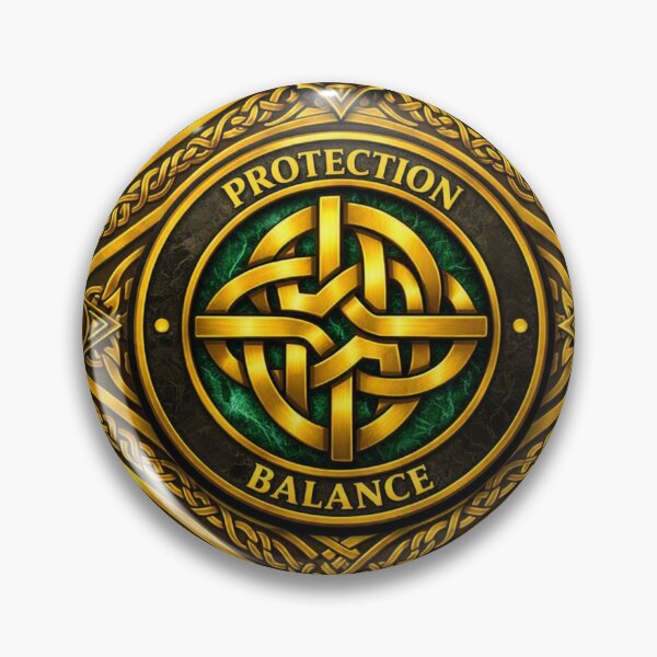 Item preview, Celtic Shield Knot – Protection & Balance Symbol designed and sold by Warrior’s Path.