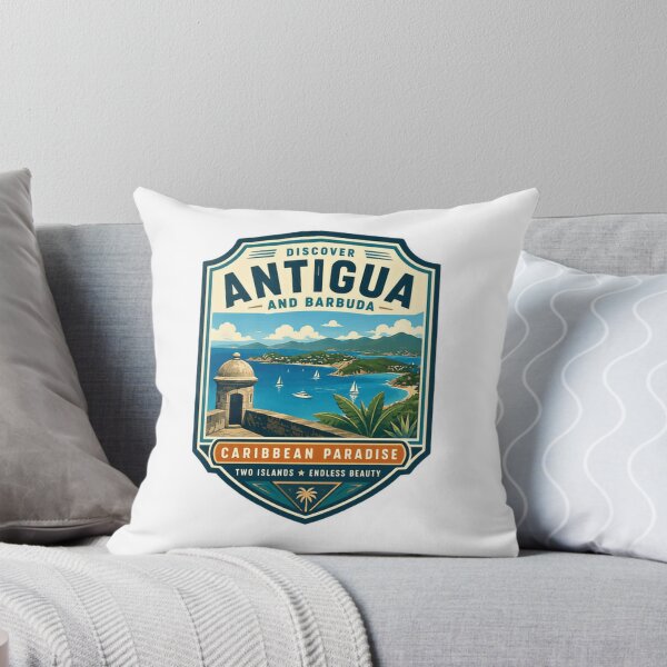 Item preview, Discover Antigua And Barbuda Caribbean Paradise Two Islands Endless Beauty Tropical Travel Souvenir designed and sold by Simsimah26Parks.